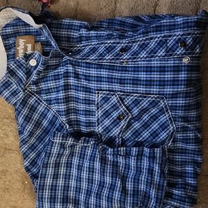 Men's XXL Snap Down Short Sleeve Shirt